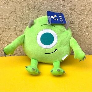 Pixar Mike Wazowski 9" Plush Squeaker Dog Toy for all Dogs